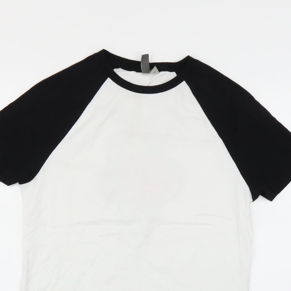 ASOS Womens White   Basic T-Shirt Size 2XS