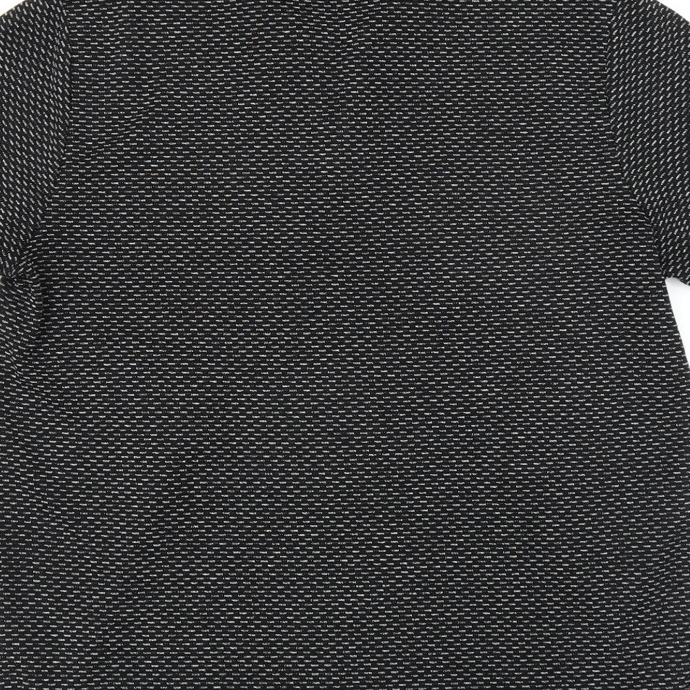 River Island Mens Black    Polo Size XL