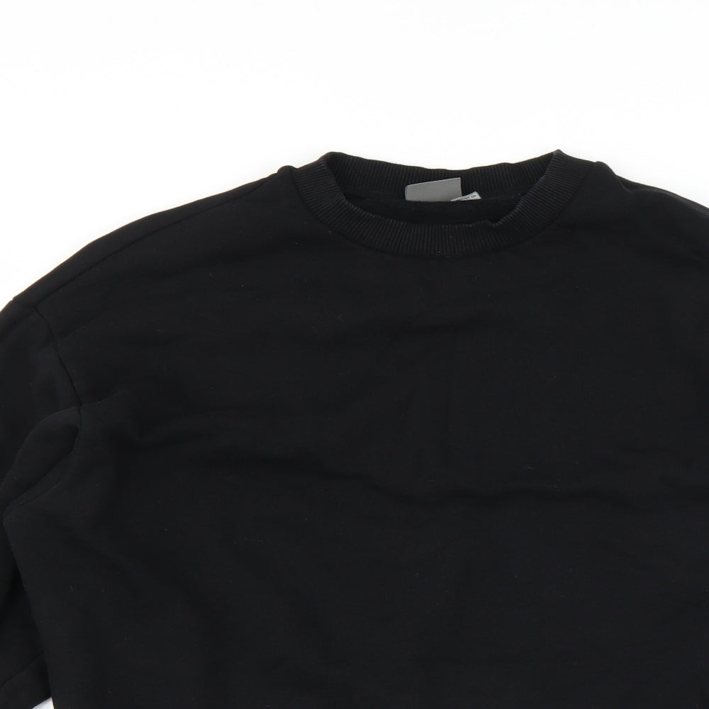 ASOS Mens Black   Pullover Sweatshirt Size XS  - 2XS