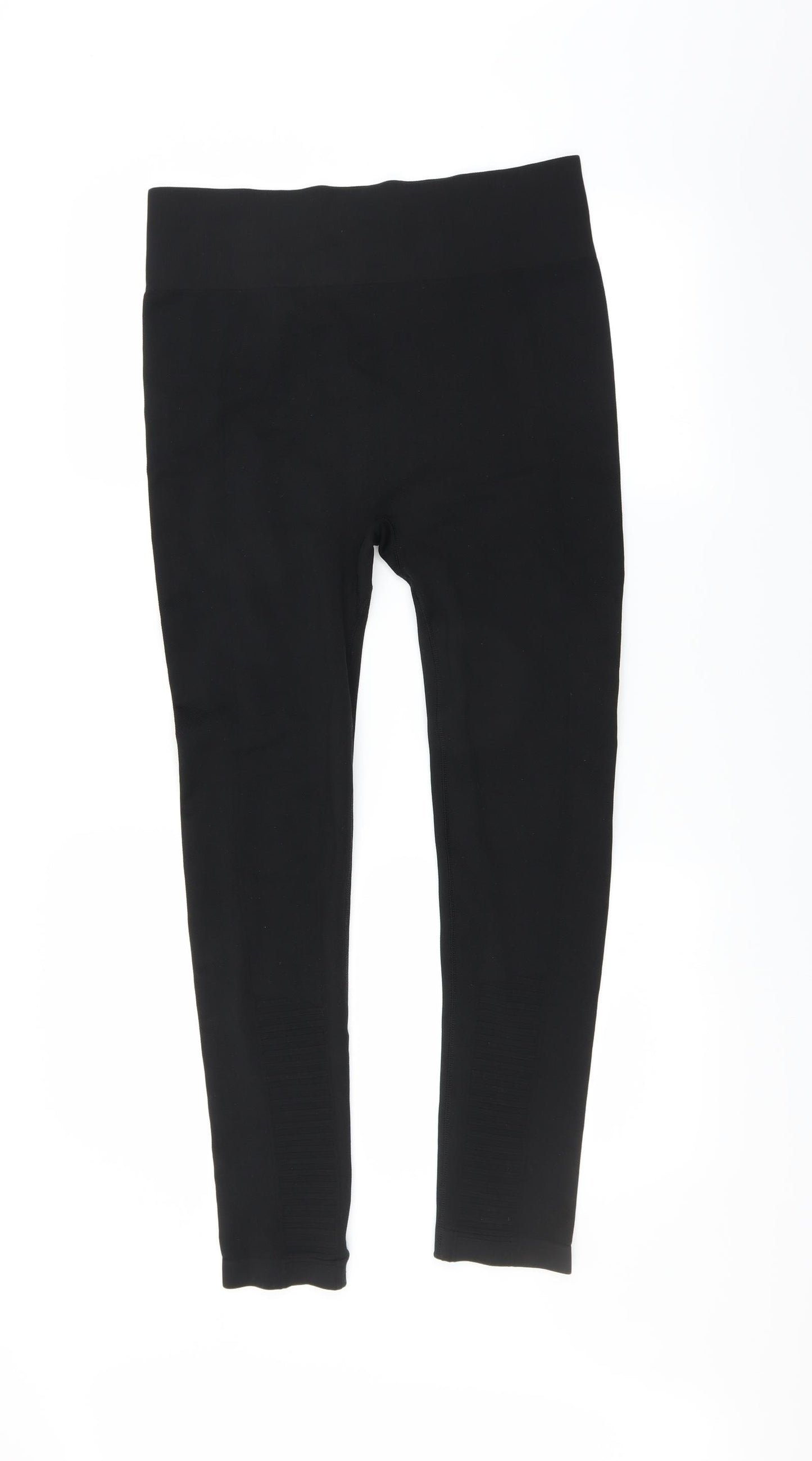 Primark Womens Black   Compression Leggings Size L L27 in