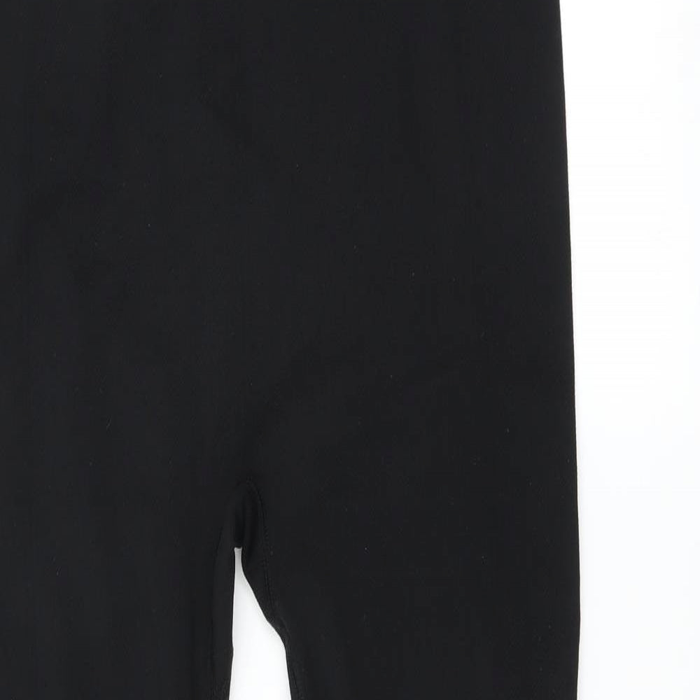 Primark Womens Black   Compression Leggings Size L L27 in