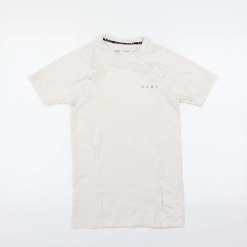 ASOS Womens White   Basic T-Shirt Size 2XS