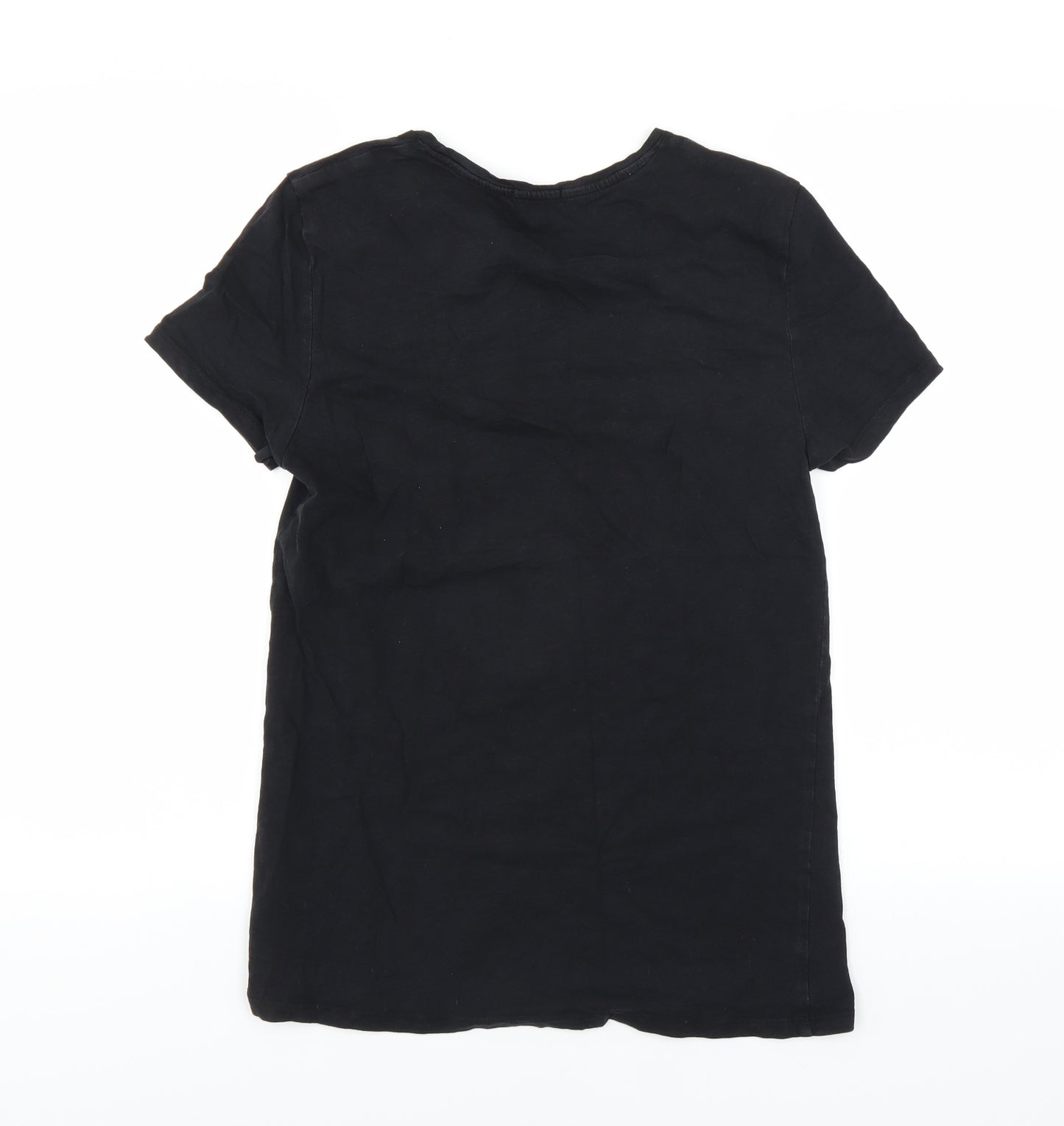 Divided by H&M Womens Black   Basic T-Shirt Size XS