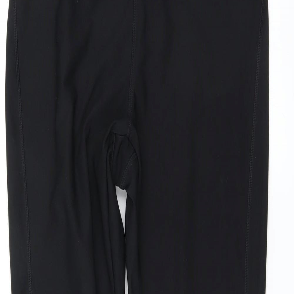 Athletic Works Womens Black   Compression Leggings Size M L26 in