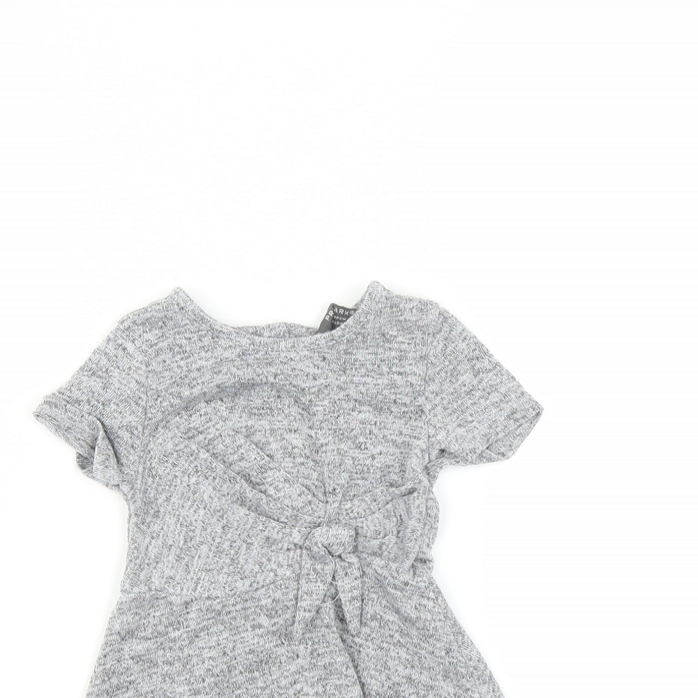 Primark Girls Grey   Fit & Flare  Size 9-12 Months
