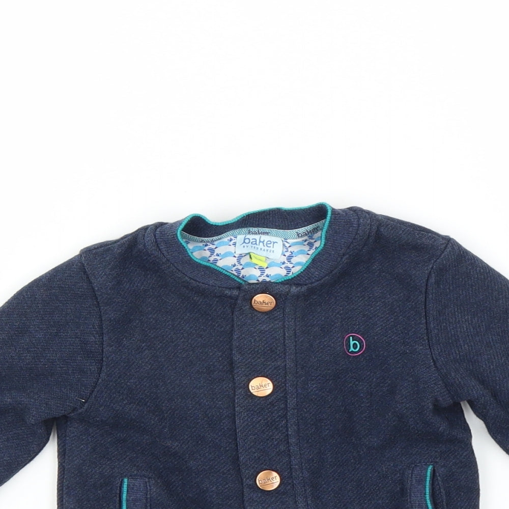 Ted Baker Girls Blue   Jacket  Size 12-18 Months