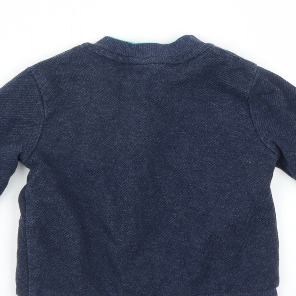 Ted Baker Girls Blue   Jacket  Size 12-18 Months