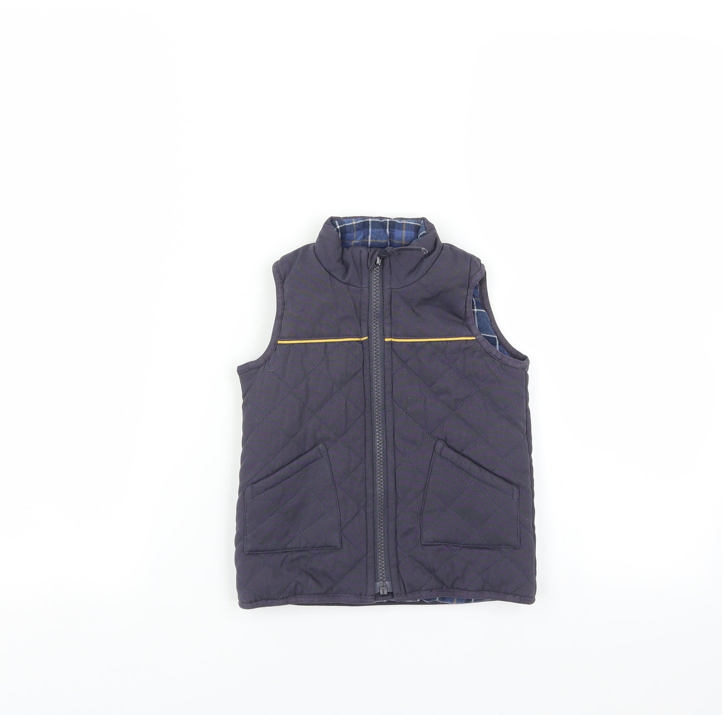 mamas & papas Boys Blue   Gilet Jacket Size 18-24 Months