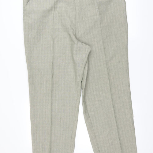 Marks and Spencer Womens Green   Trousers  Size 18 L26 in