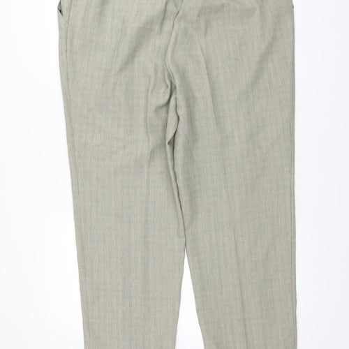 Marks and Spencer Womens Green   Trousers  Size 18 L26 in