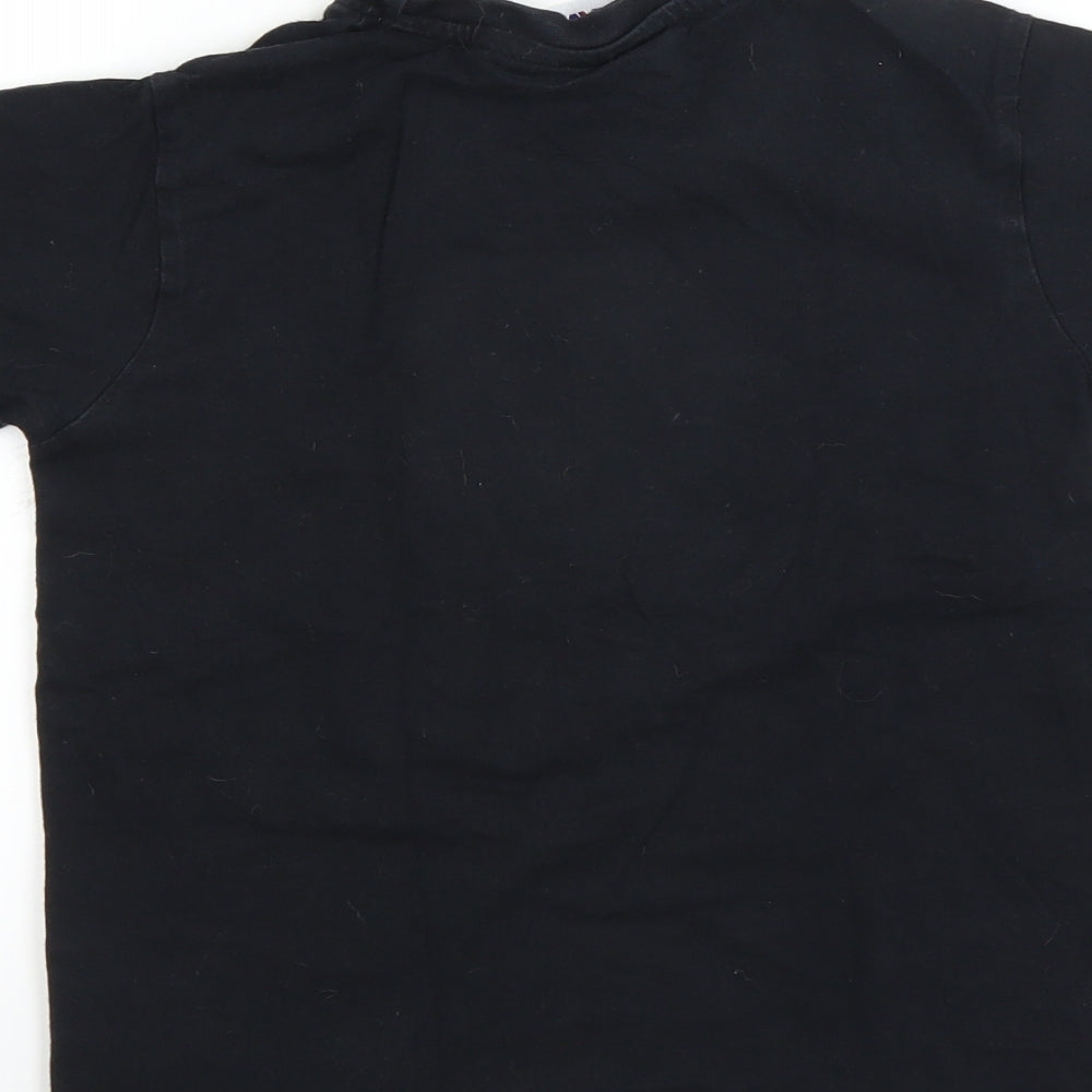 Marvel Boys Black   Basic T-Shirt Size 7-8 Years  - hulk