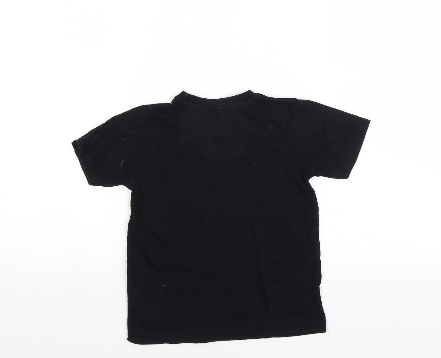 Star Wars Boys Black   Basic T-Shirt Size 4-5 Years  - STAR WARS