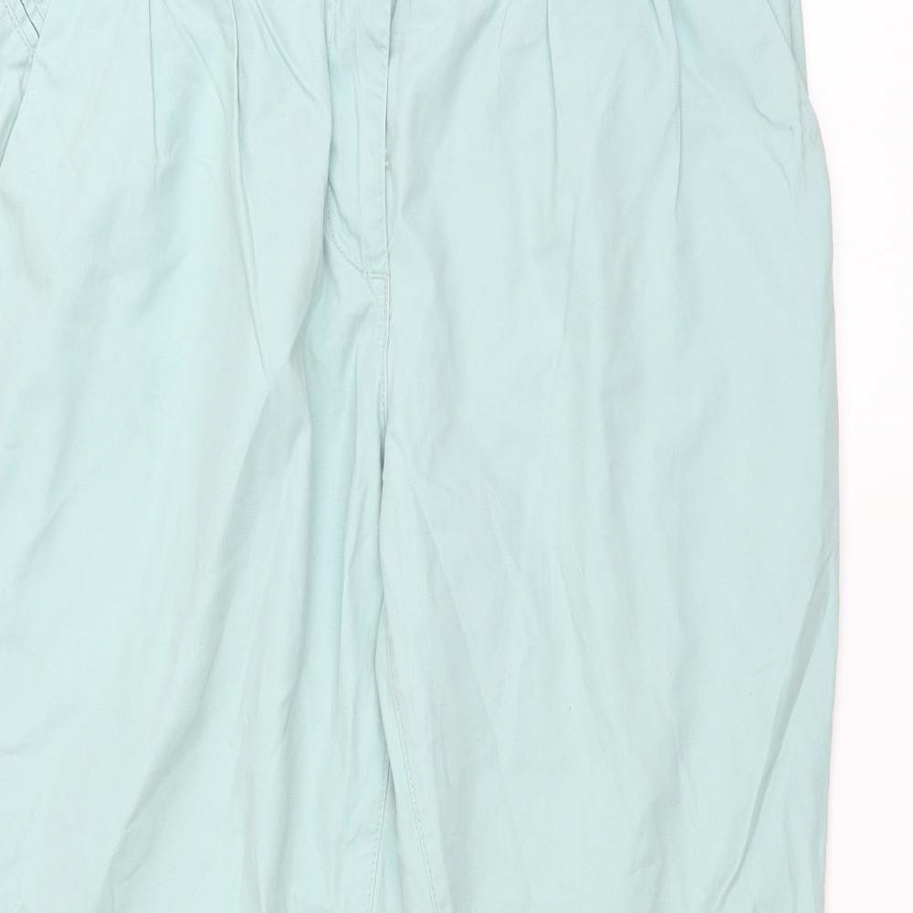 NEXT Womens Green   Chino Trousers Size 12 L27 in