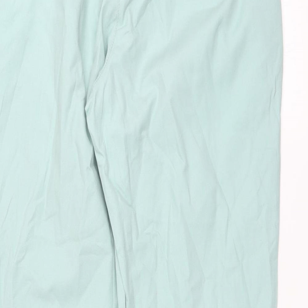 NEXT Womens Green   Chino Trousers Size 12 L27 in