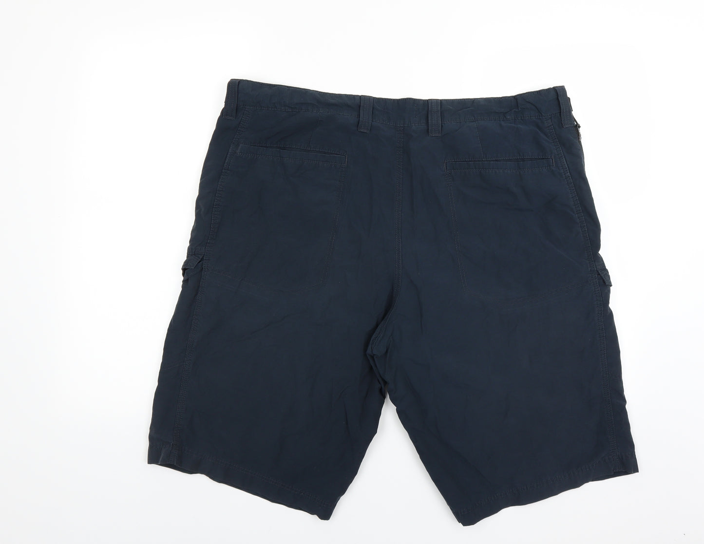 Marks and Spencer Mens Blue   Cargo Shorts Size 40 in