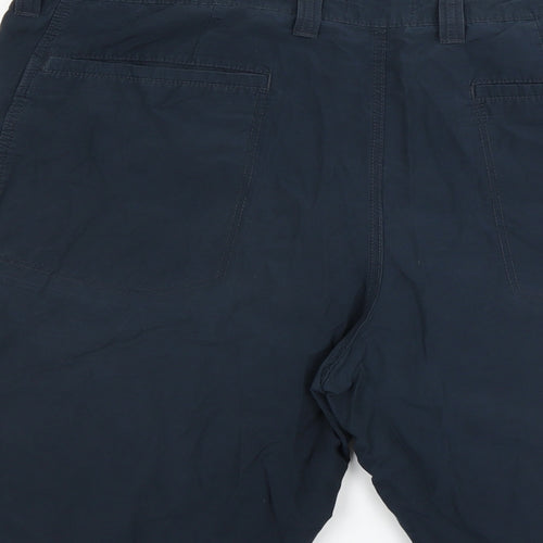 Marks and Spencer Mens Blue   Cargo Shorts Size 40 in