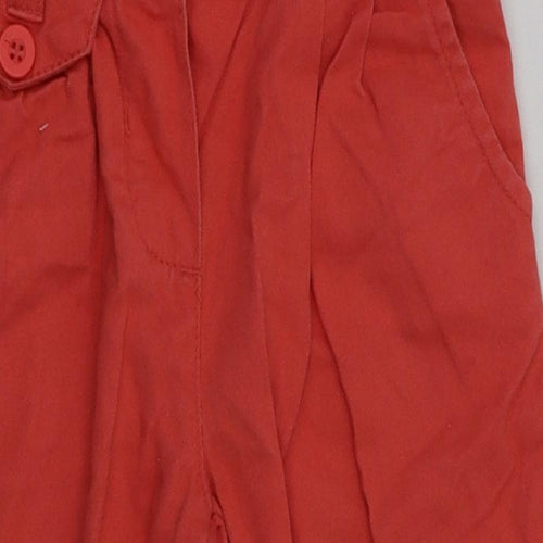 Preworn Girls Red   Skinny Jeans Size 2-3 Years