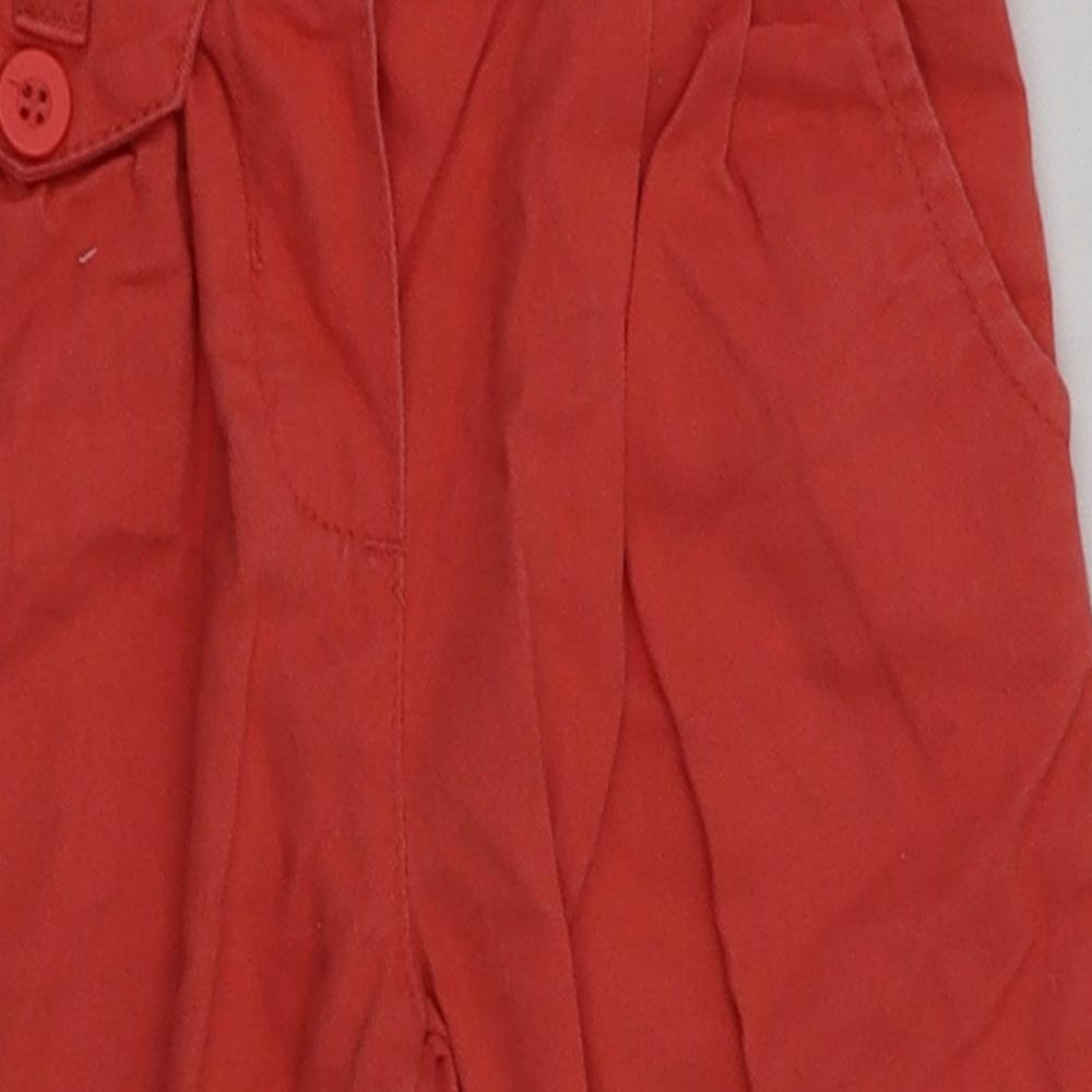 Preworn Girls Red   Skinny Jeans Size 2-3 Years