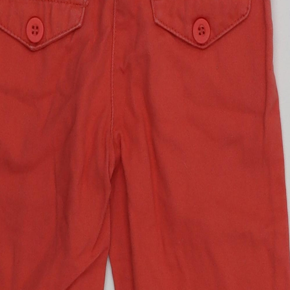Preworn Girls Red   Skinny Jeans Size 2-3 Years