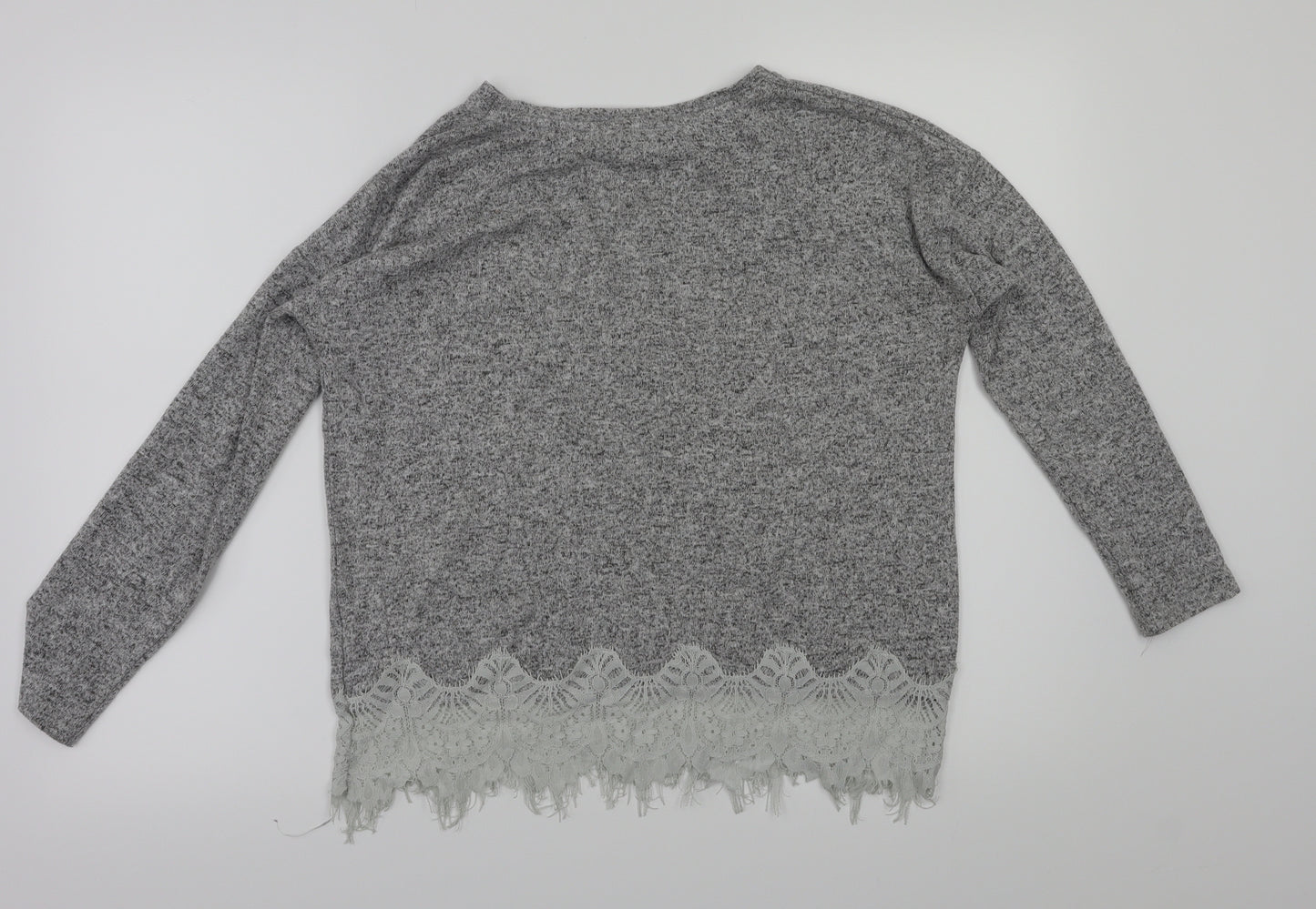 George Womens Grey   Basic T-Shirt Size 12