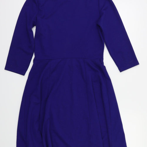 George Womens Blue   Fit & Flare