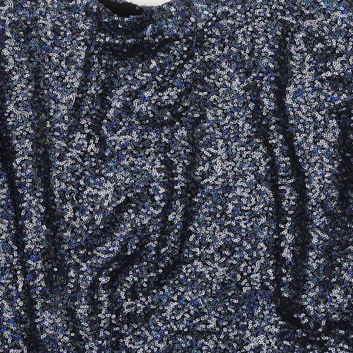 top shop  Womens Blue   Flare Skirt Size 10