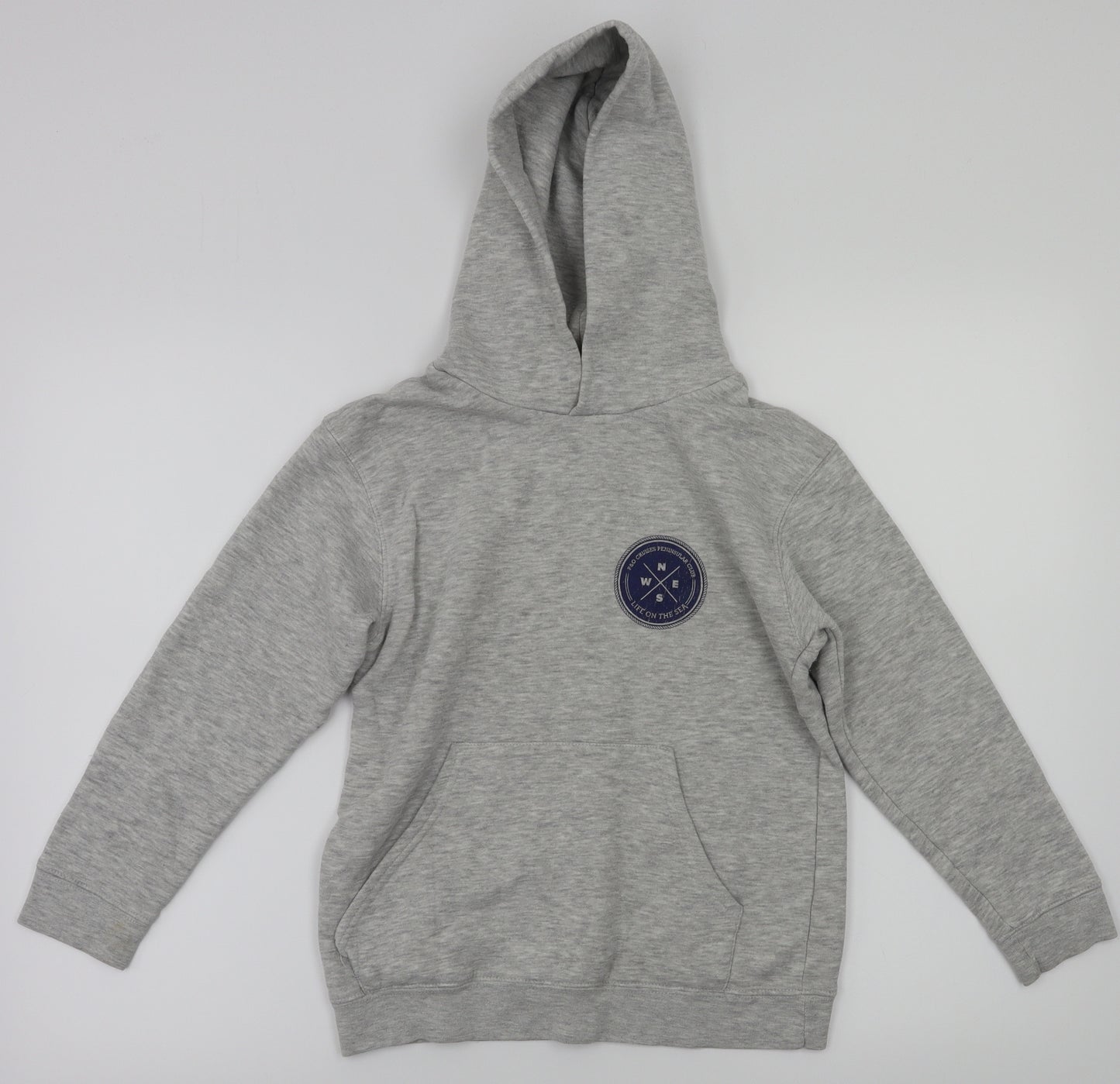 fruit the loom Boys Grey   Pullover Jumper Size 9 Years