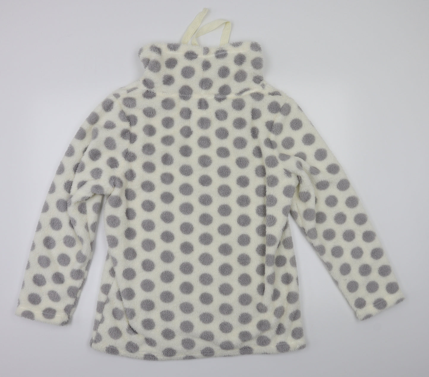 NEXT Womens Grey Polka Dot  Top Pyjama Top Size L