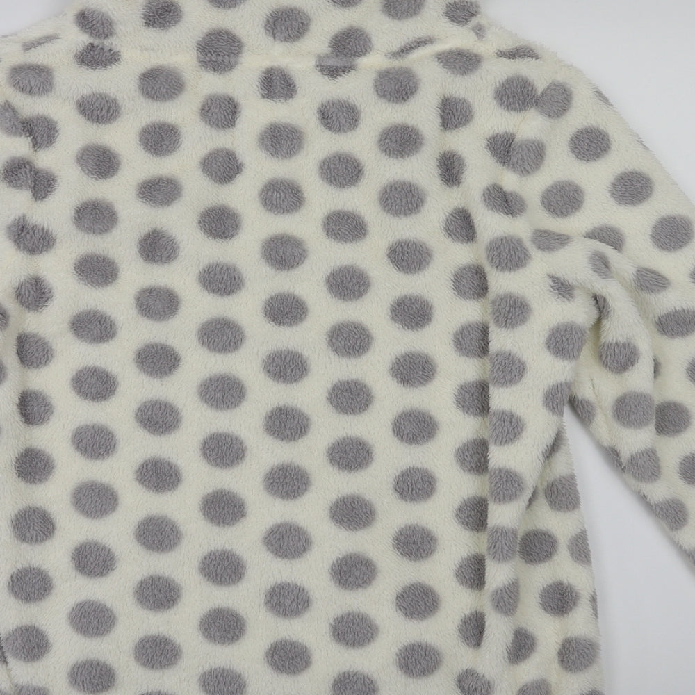 NEXT Womens Grey Polka Dot  Top Pyjama Top Size L