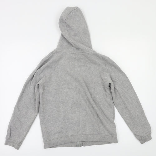 Brooklyn Boys Grey   Full Zip Hoodie Size 12-13 Years