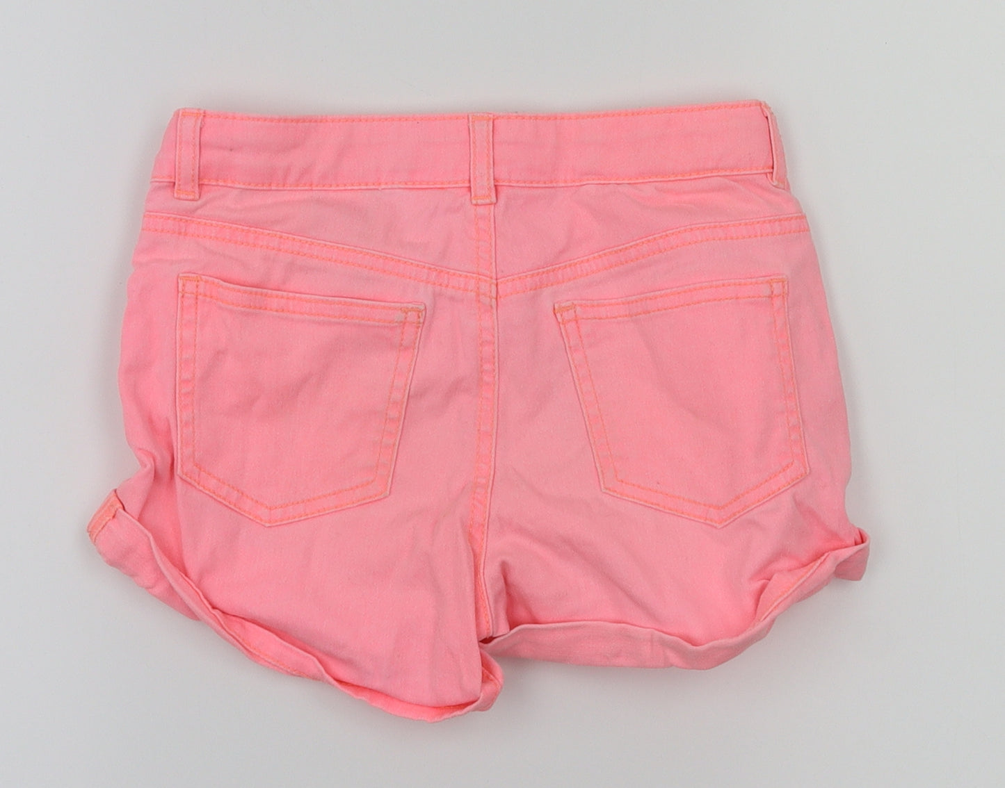 H&M Girls Pink   Hot Pants Shorts Size 10 Years