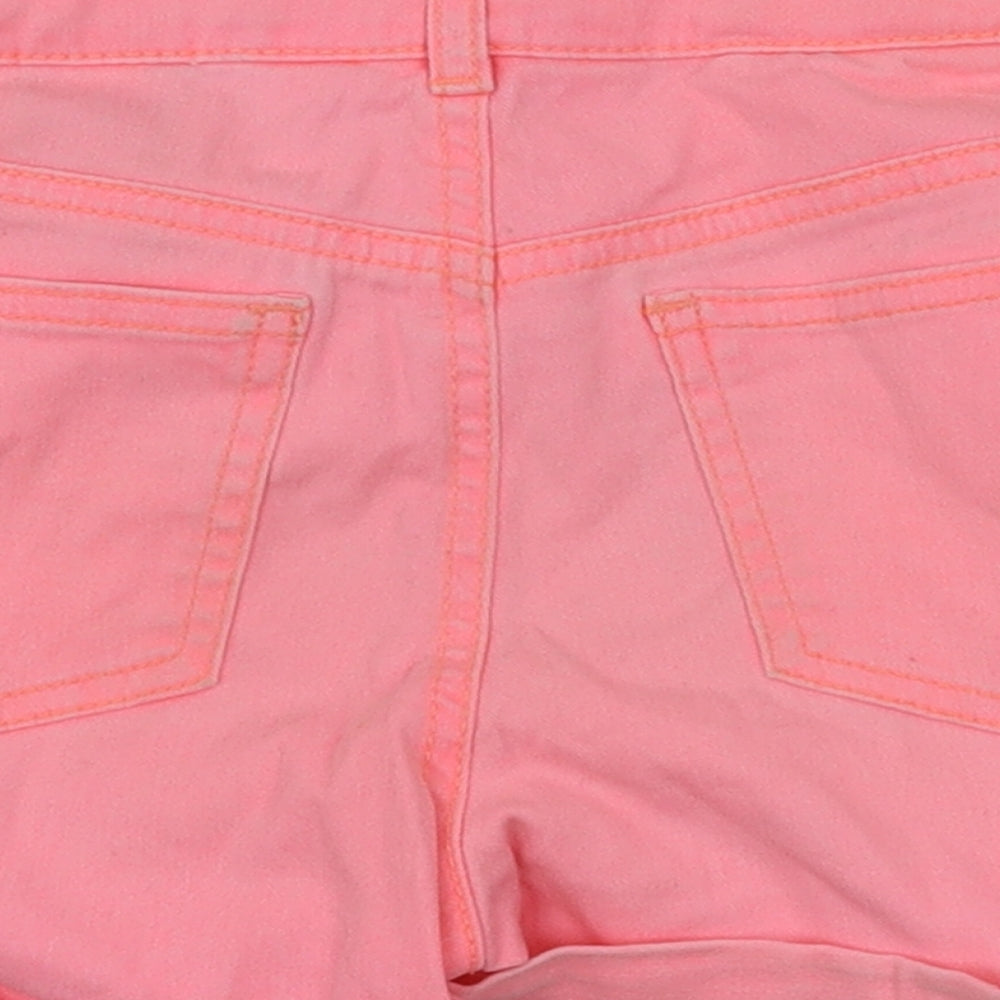 H&M Girls Pink   Hot Pants Shorts Size 10 Years