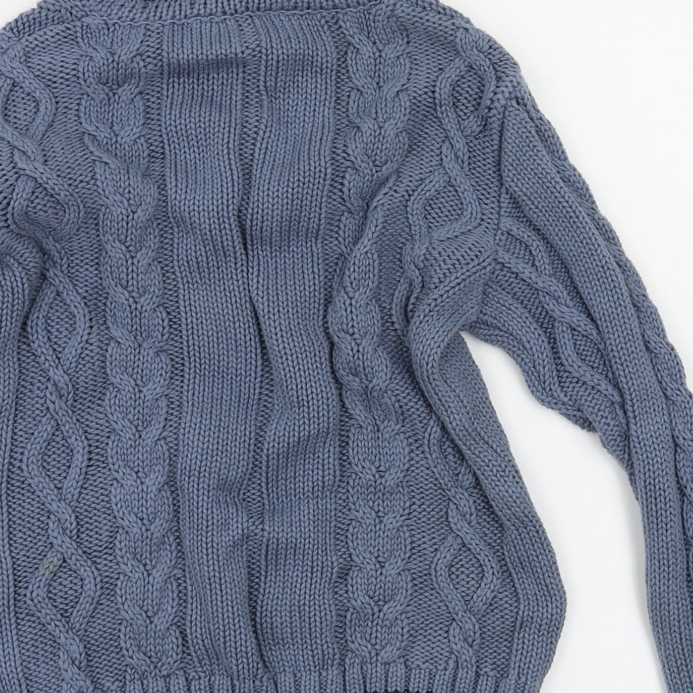 John Lewis Boys Blue   Pullover Jumper Size 5-6 Years