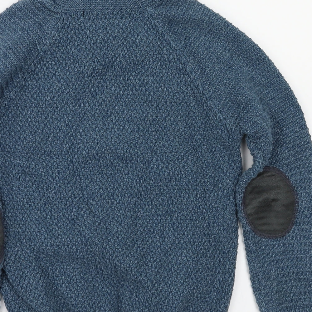 George Boys Blue   Pullover Jumper Size 5-6 Years