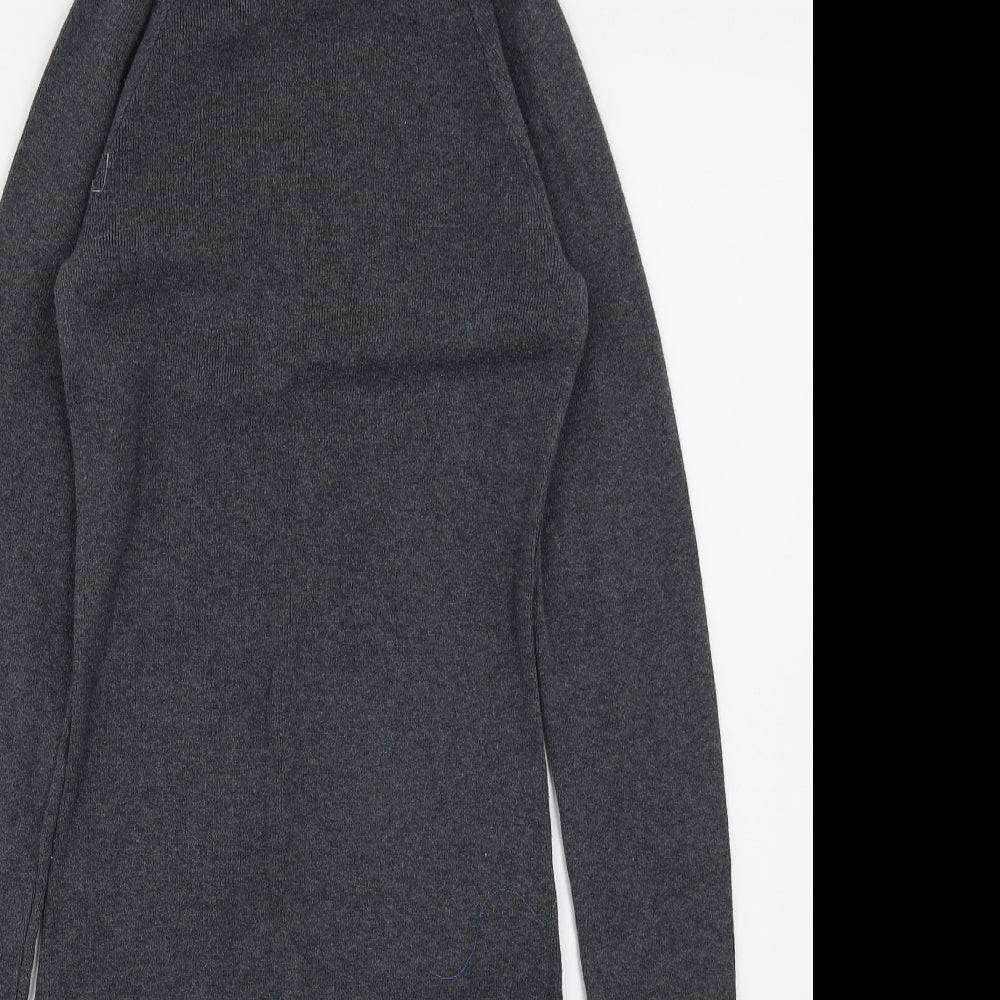 NEXT Womens Grey   Jumper Dress  Size 8