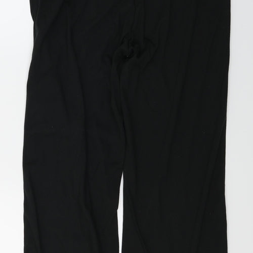 Denim Co Womens Black   Jogger Trousers Size 18 L27 in