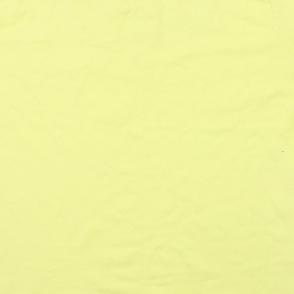 Honor Milburn Womens Yellow   Basic T-Shirt Size XL