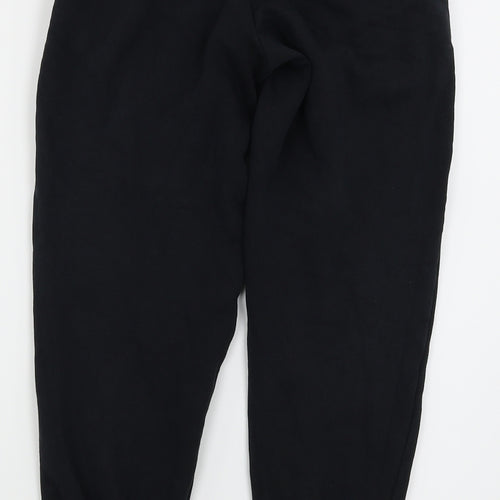 PUMA Boys Black   Jogger Trousers Size 11-12 Years - Cuffed leg