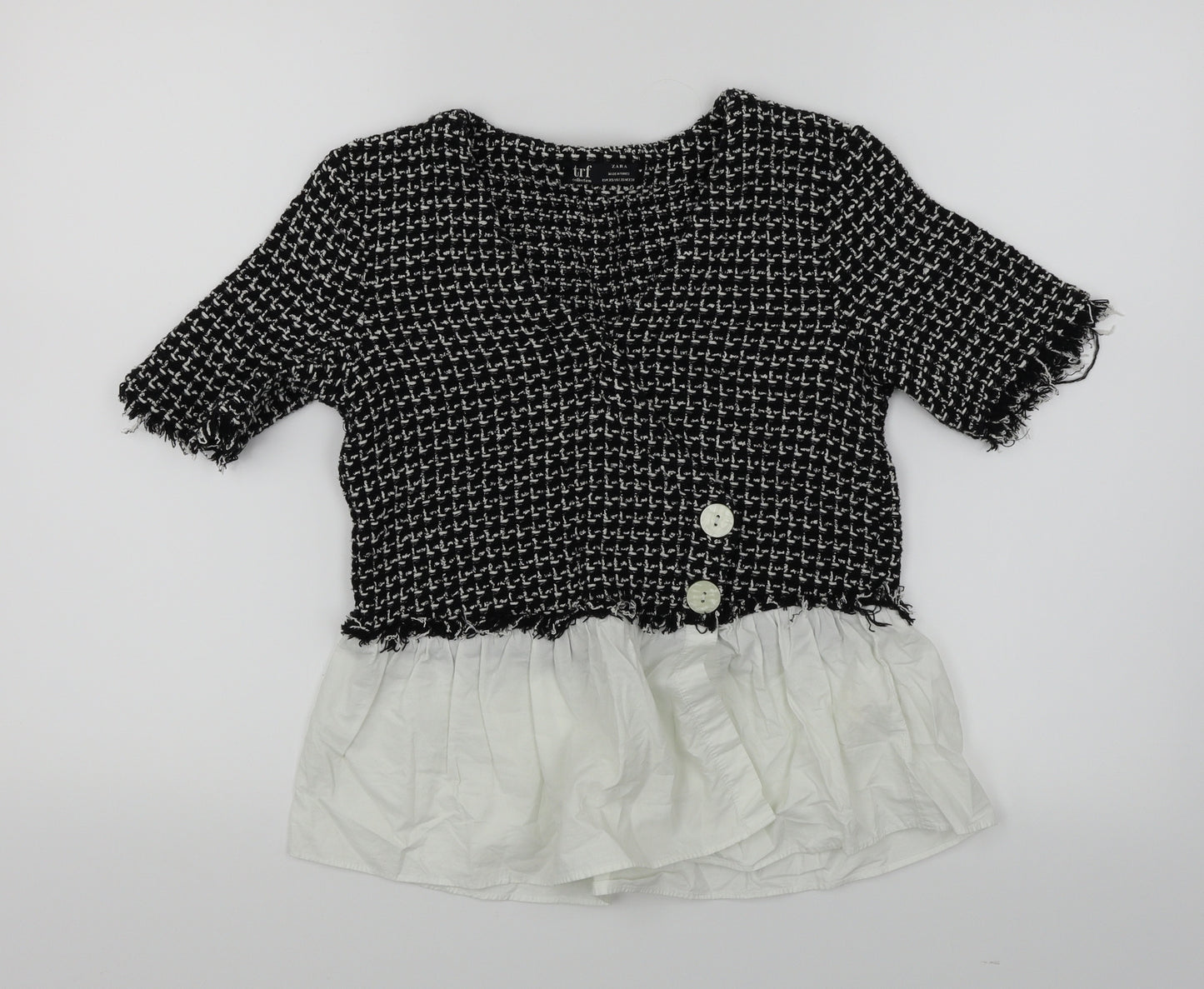 Zara Womens Black   Basic Blouse Size XS