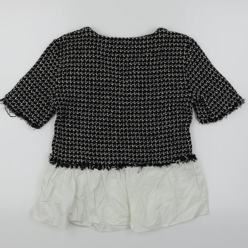 Zara Womens Black   Basic Blouse Size XS
