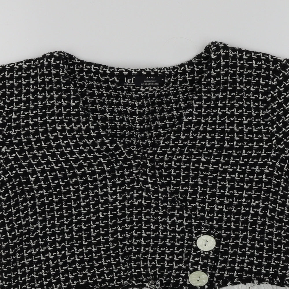 Zara Womens Black   Basic Blouse Size XS