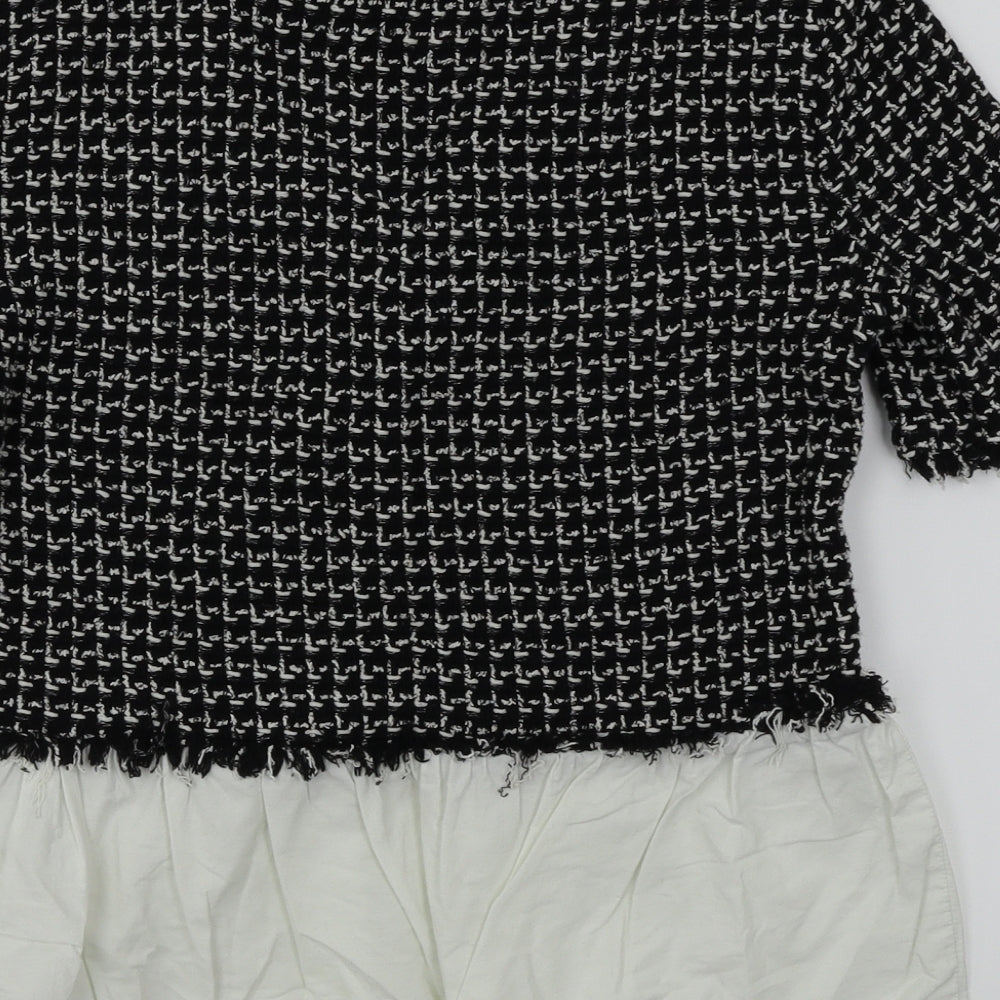Zara Womens Black   Basic Blouse Size XS