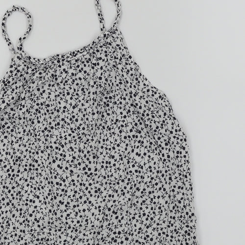 Gap Womens White Floral  Camisole T-Shirt Size XS