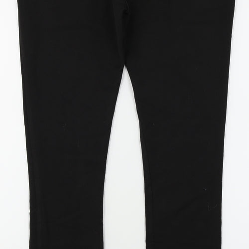 Eager Womens Black   Dress Pants Trousers Size 8 L26 in