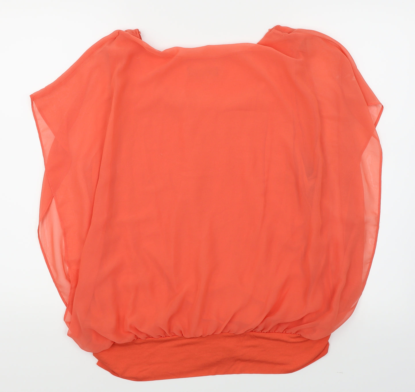 Select Womens Orange   Basic Blouse Size 18