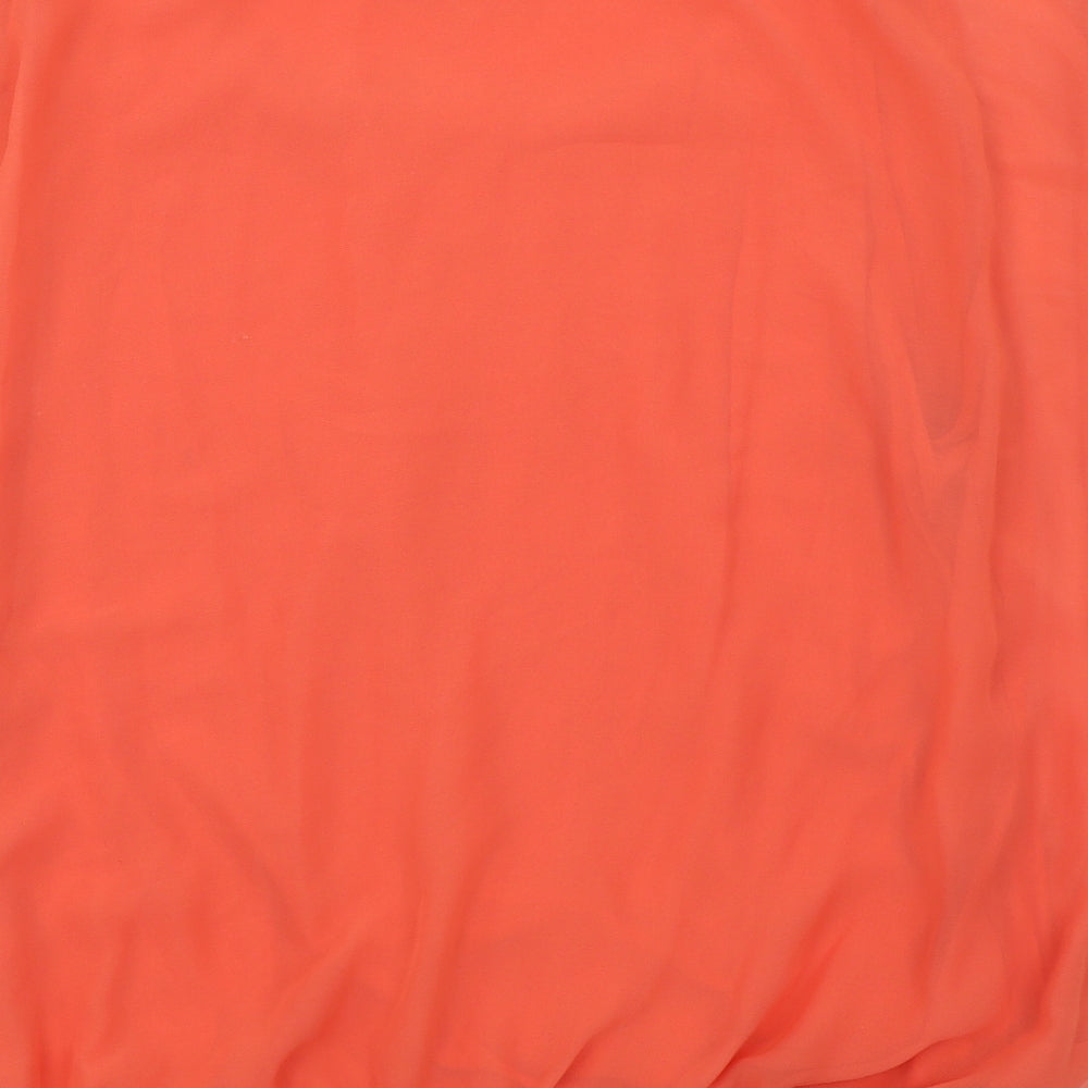 Select Womens Orange   Basic Blouse Size 18