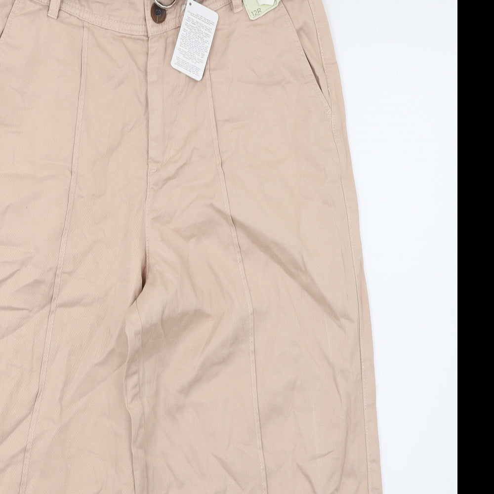 F&F Womens Pink   Capri Trousers Size 12 L23 in