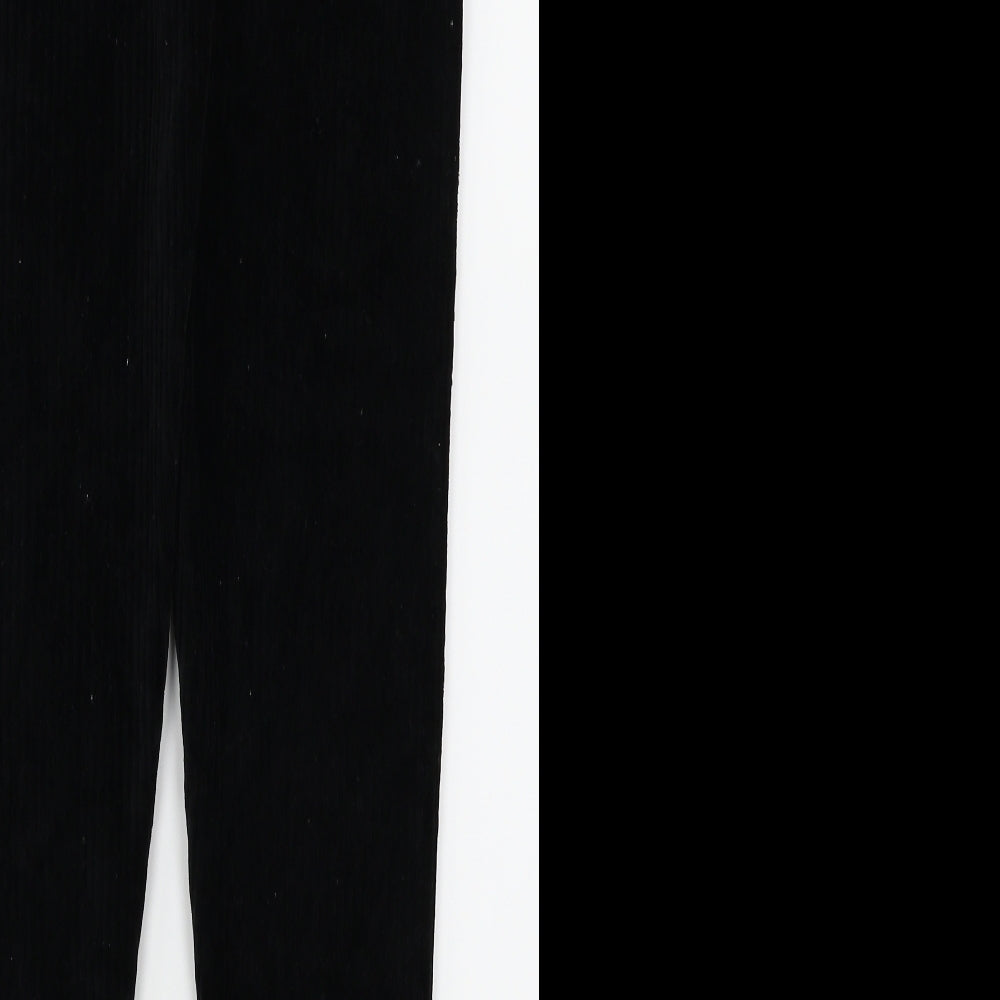 Nutmeg Womens Black   Trousers  Size 14 L27 in