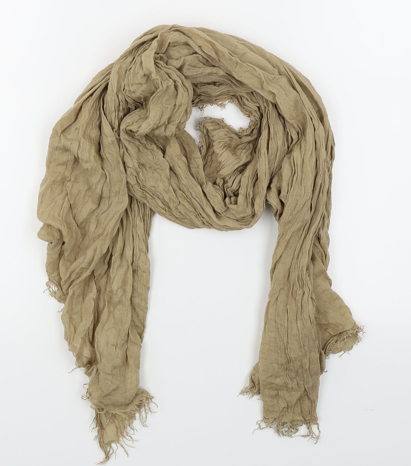 Preworn Womens Beige    Scarf