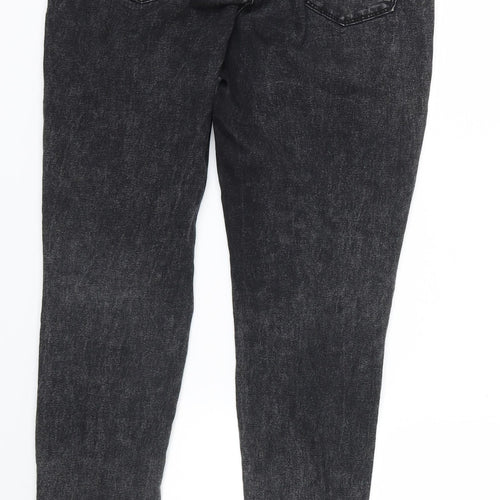Denim Co. Womens Black  Denim Jegging Jeans Size 12 L29 in